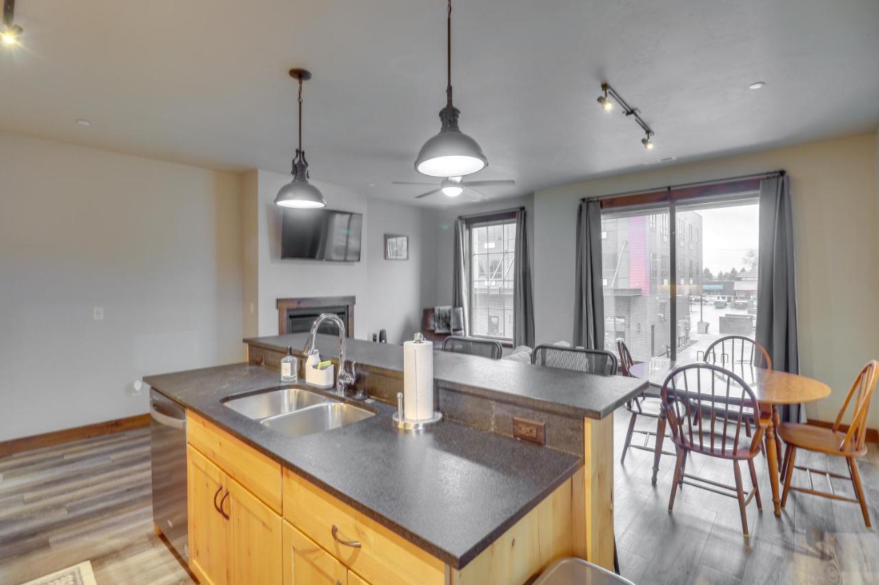 Downtown Columbia Falls Condo 16 Mi To Ski Resort 外观 照片